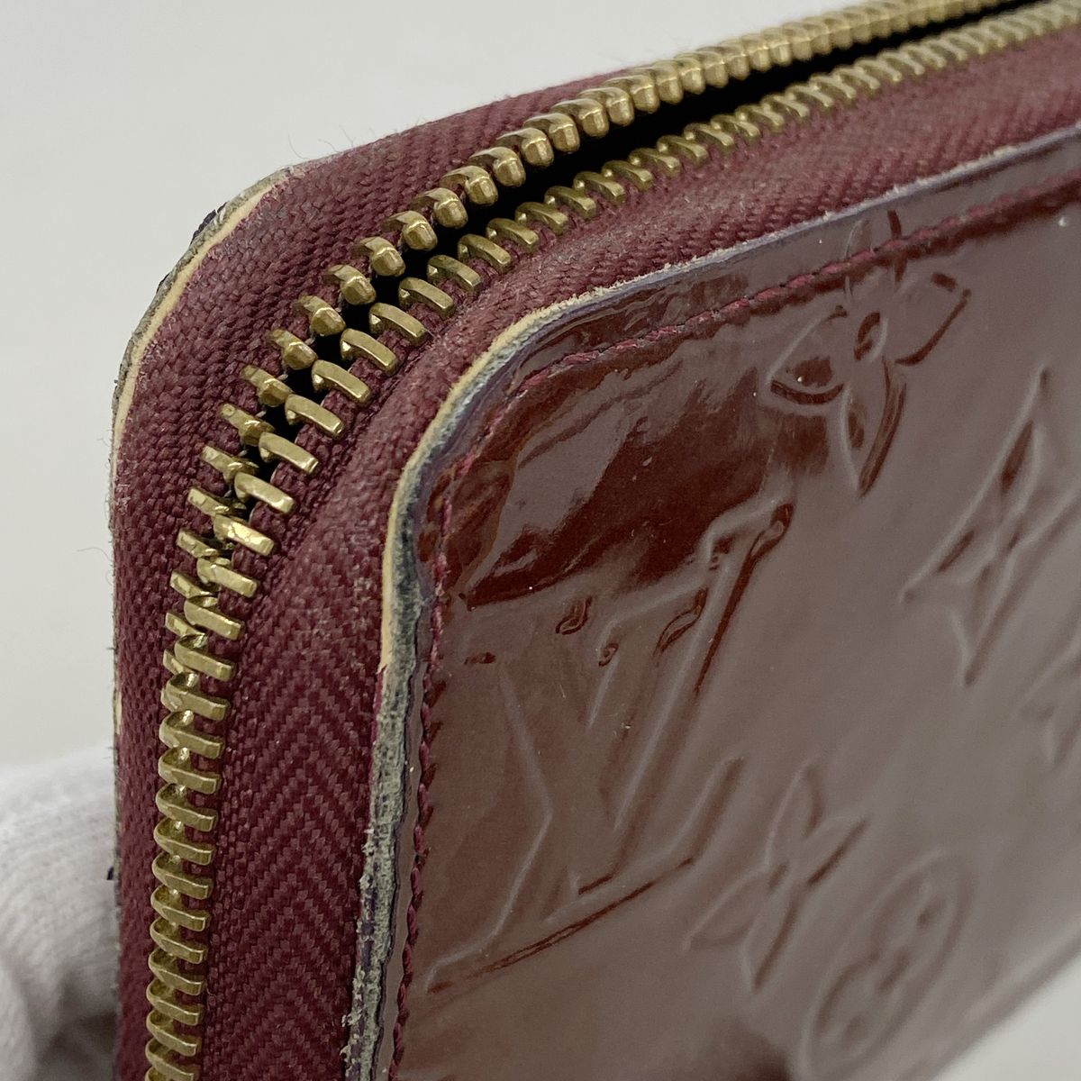 Louis Vuitton Wallet Vernis Zippy Rouge Fauvist — view 6