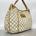 Louis Vuitton Shoulder Bag Damier Azur Galleria PM White — view 2