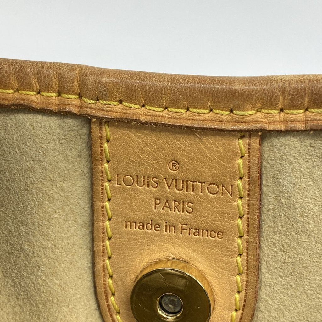 Louis Vuitton Shoulder Bag Damier Azur Galleria PM White — view 5