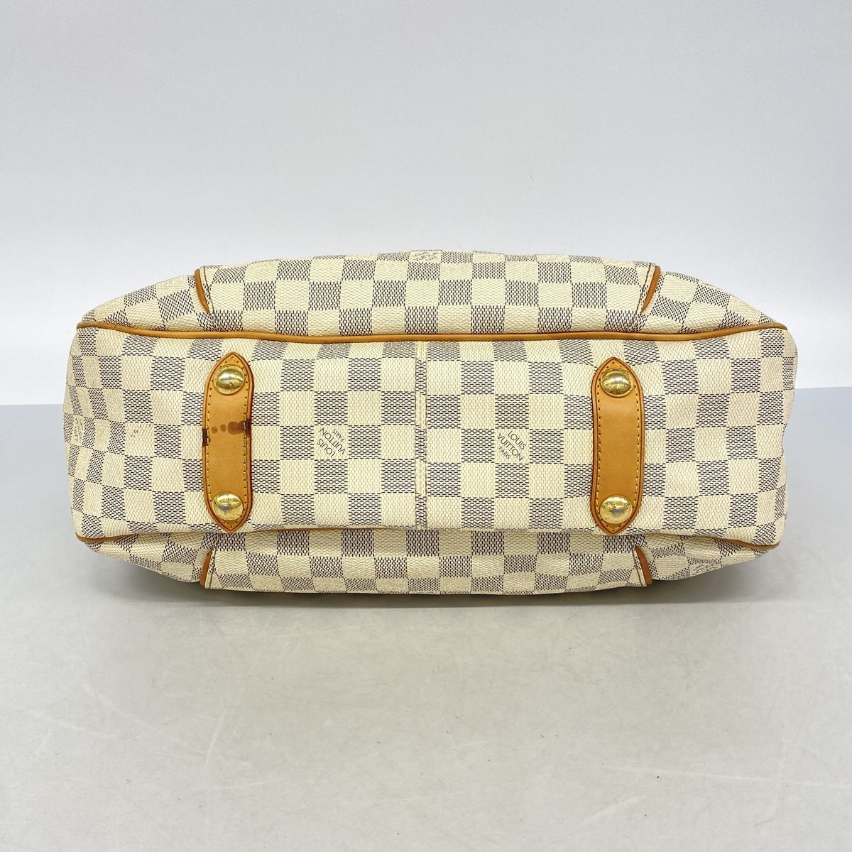 Louis Vuitton Shoulder Bag Damier Azur Galleria PM White — view 3