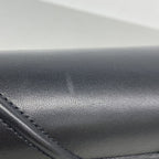 Dior Shoulder Bag Diorama Leather Black Silver — view 7