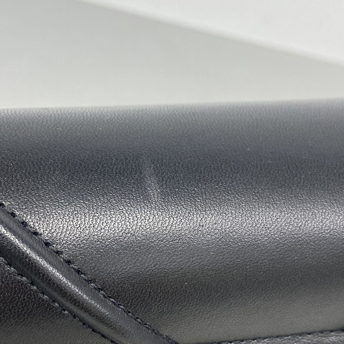 Dior Shoulder Bag Diorama Leather Black Silver — view 7