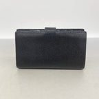 Chanel Wallet Caviar Leather Black Gold — view 8