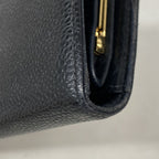 Chanel Wallet Caviar Leather Black Gold — view 5