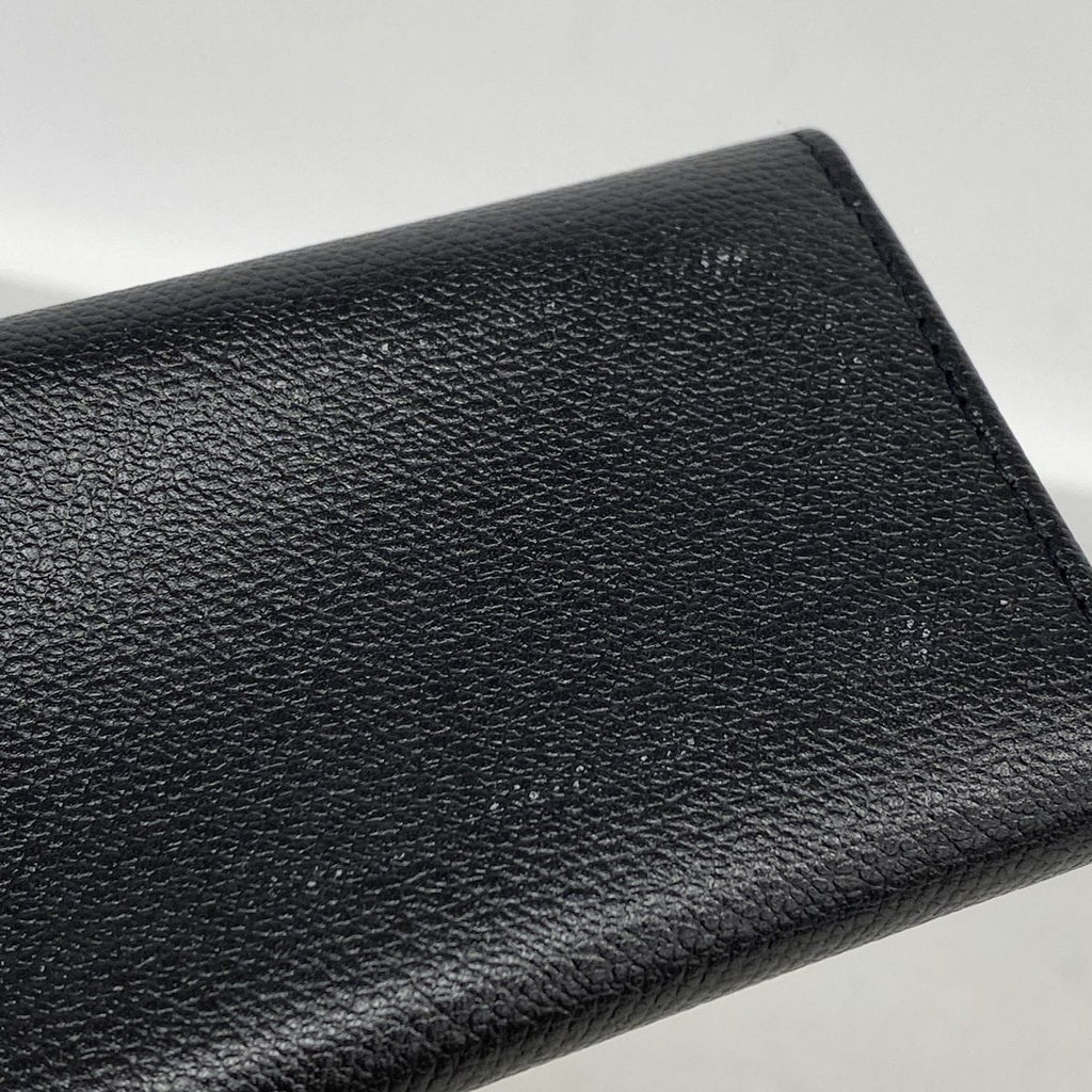 Chanel Key Case Coco Buttons Leather Black Gold Key Holder — view 7