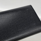 Chanel Key Case Coco Buttons Leather Black Gold Key Holder — view 7