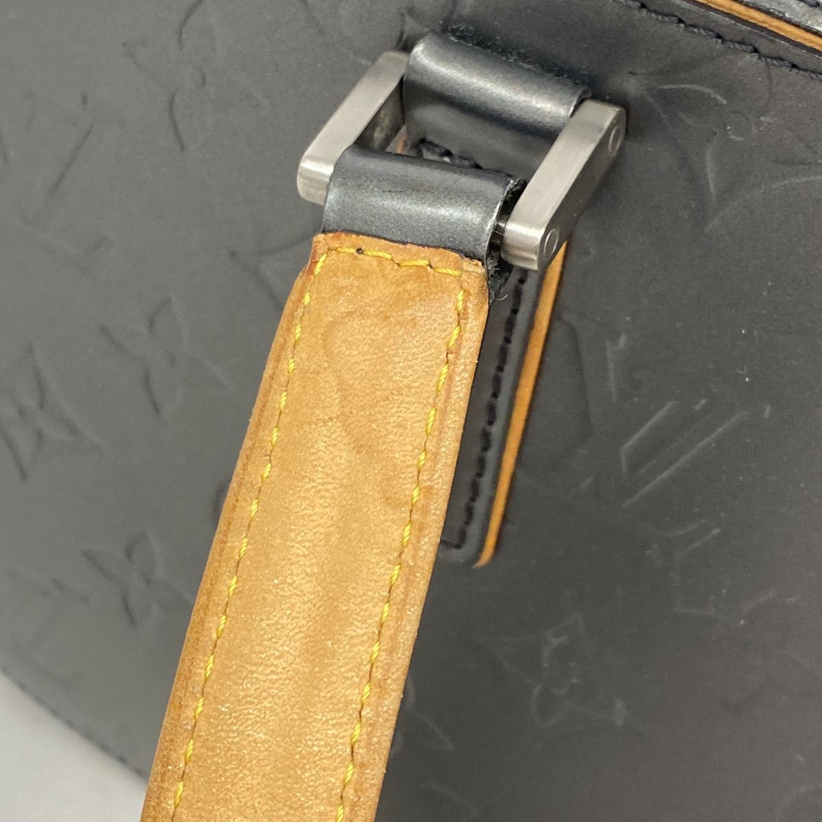 Louis Vuitton Handbag Monogram Matt Shelton Noir — view 7