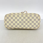 Louis Vuitton Tote Bag Damier Azur Neverfull PM White — view 3