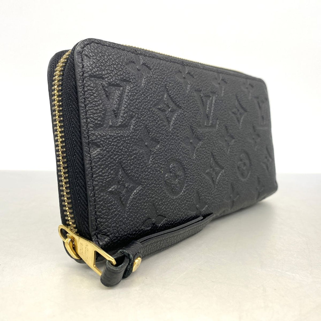 Louis Vuitton Wallet Monogram Empreinte Zippy Noir — view 2
