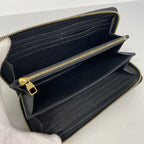 Louis Vuitton Wallet Monogram Empreinte Zippy Noir — view 3