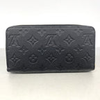 Louis Vuitton Wallet Monogram Empreinte Zippy Noir — view 6