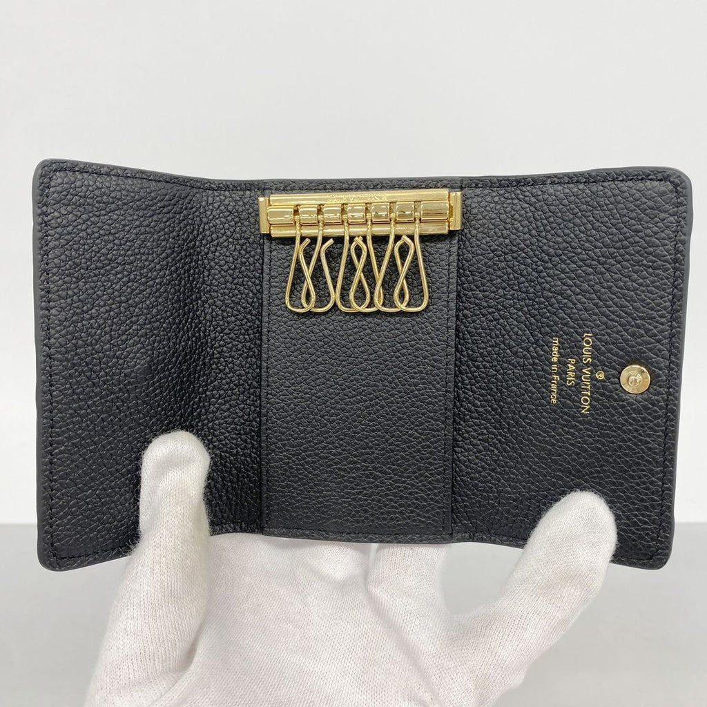 Louis Vuitton Key Case Monogram Empreinte Multicles 6 Noir Key Holder — view 3