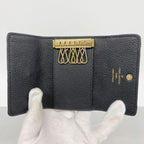 Louis Vuitton Key Case Monogram Empreinte Multicles 6 Noir Key Holder — view 3
