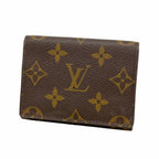 Louis Vuitton Card Case Monogram Envelope Business Holder Brown
