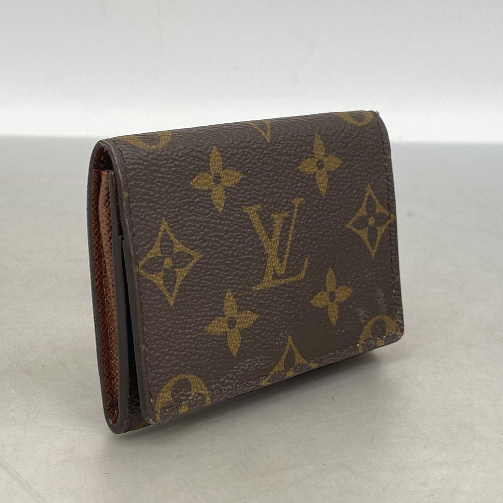 Louis Vuitton Card Case Monogram Envelope Business Holder Brown — view 2