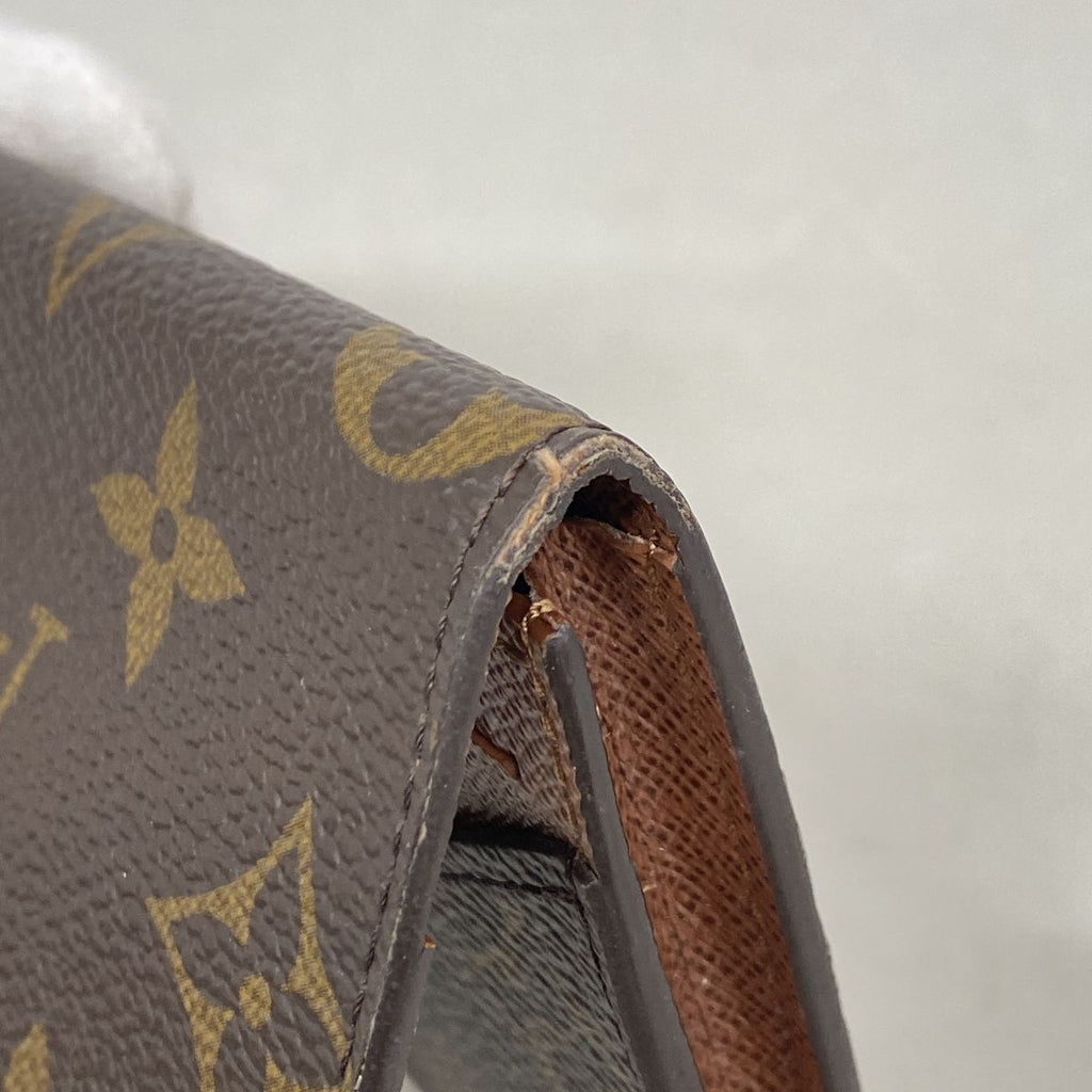 Louis Vuitton Card Case Monogram Envelope Business Holder Brown — view 5