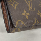 Louis Vuitton Card Case Monogram Envelope Business Holder Brown — view 6