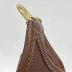Hermes Shoulder Bag Evelyne Taurillon Clemence Sienne Gold — view 8