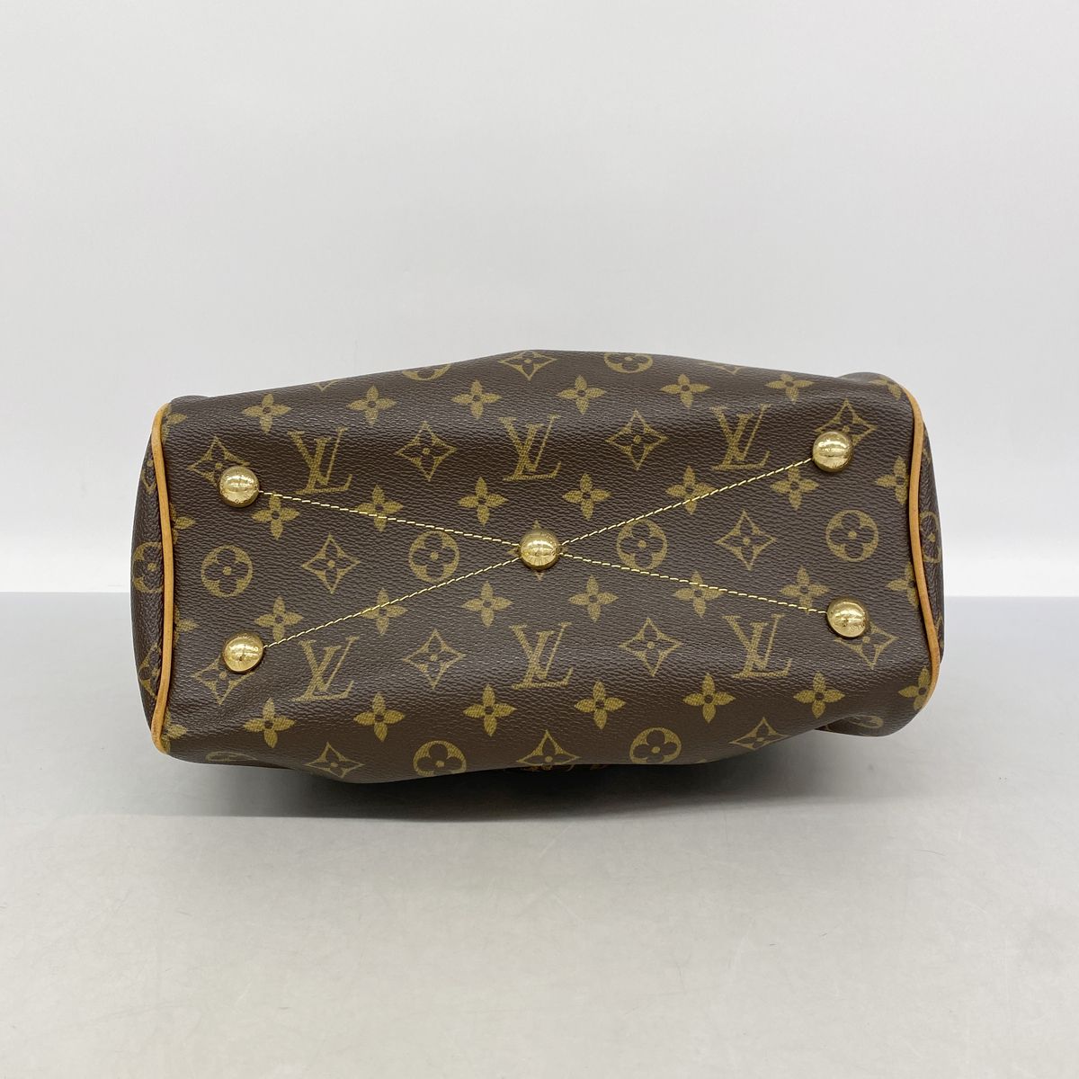 Louis Vuitton Handbag Monogram Tivoli PM Brown — view 3