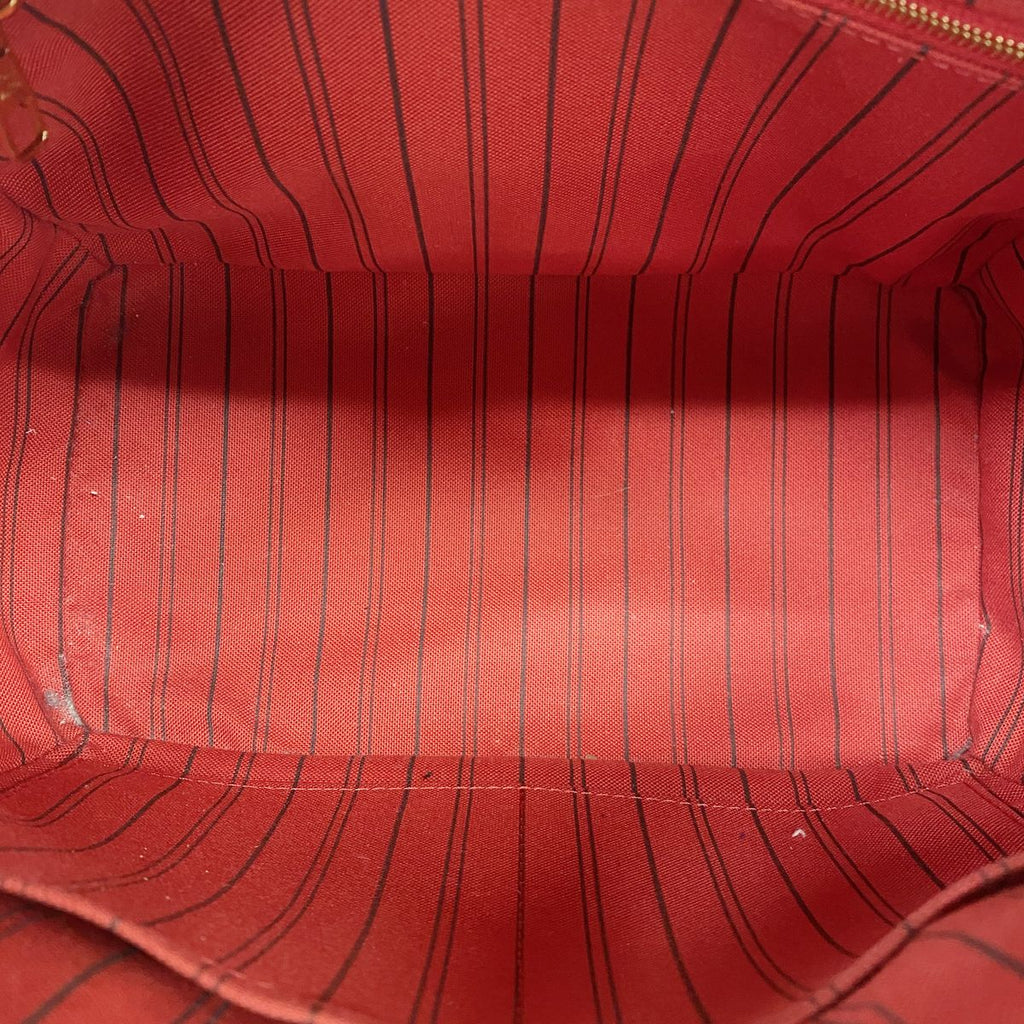 Louis Vuitton Handbag Monogram Empreinte Speedy Bandouliere 25 Marine Rouge — view 4