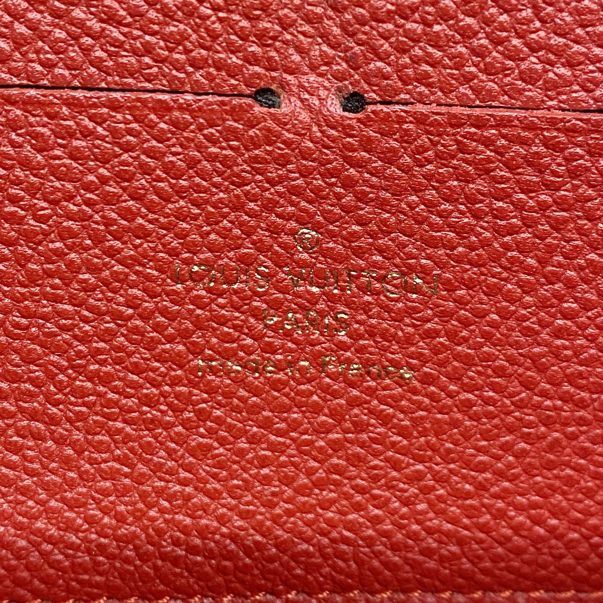 Louis Vuitton Wallet Monogram Empreinte Zippy Cerise — view 4