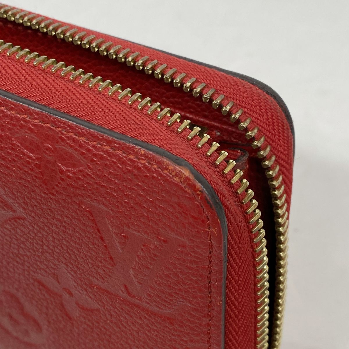 Louis Vuitton Wallet Monogram Empreinte Zippy Cerise — view 6