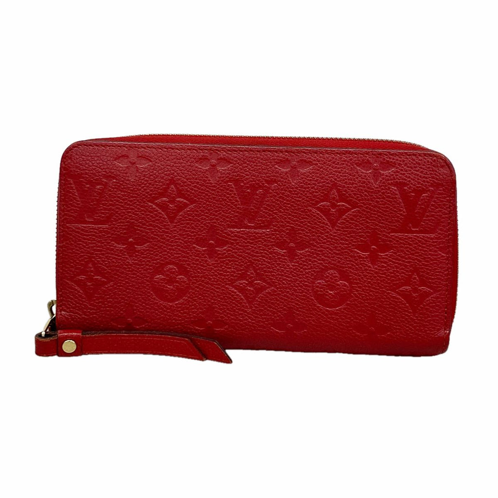 Louis Vuitton Wallet Monogram Empreinte Zippy Cerise