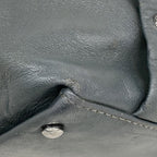Chanel Tote Bag 2.55 Quilted Leather Dark Green Silver — view 6