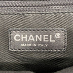 Chanel Tote Bag 2.55 Quilted Leather Dark Green Silver — view 5