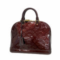 Louis Vuitton Handbag Vernis Alma PM Amarante