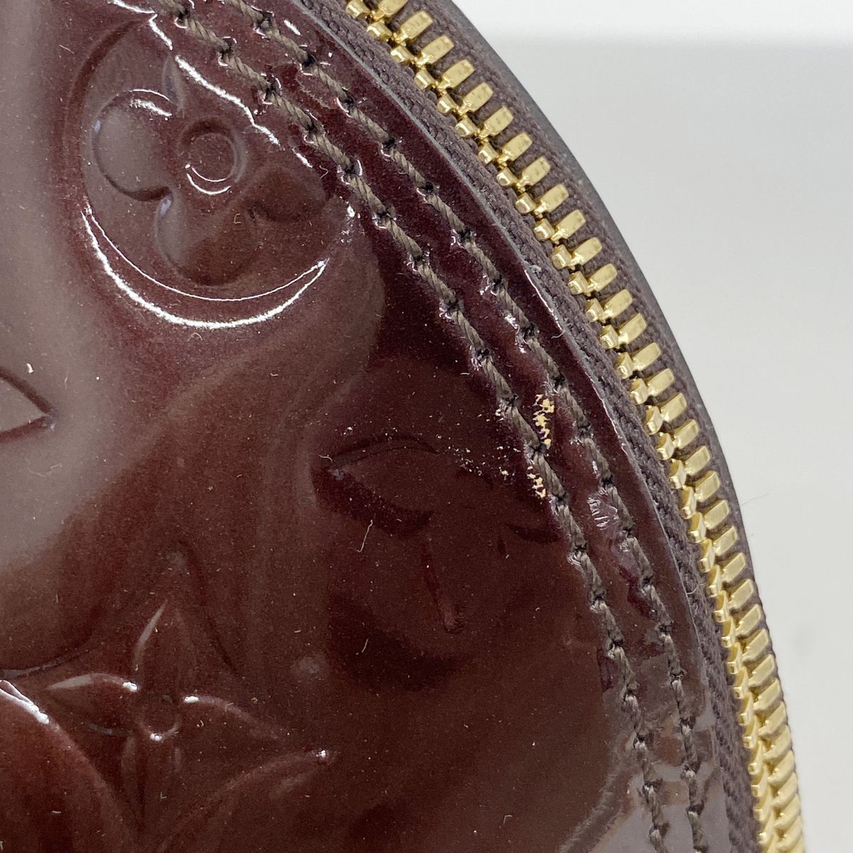 Louis Vuitton Handbag Vernis Alma PM Amarante — view 6