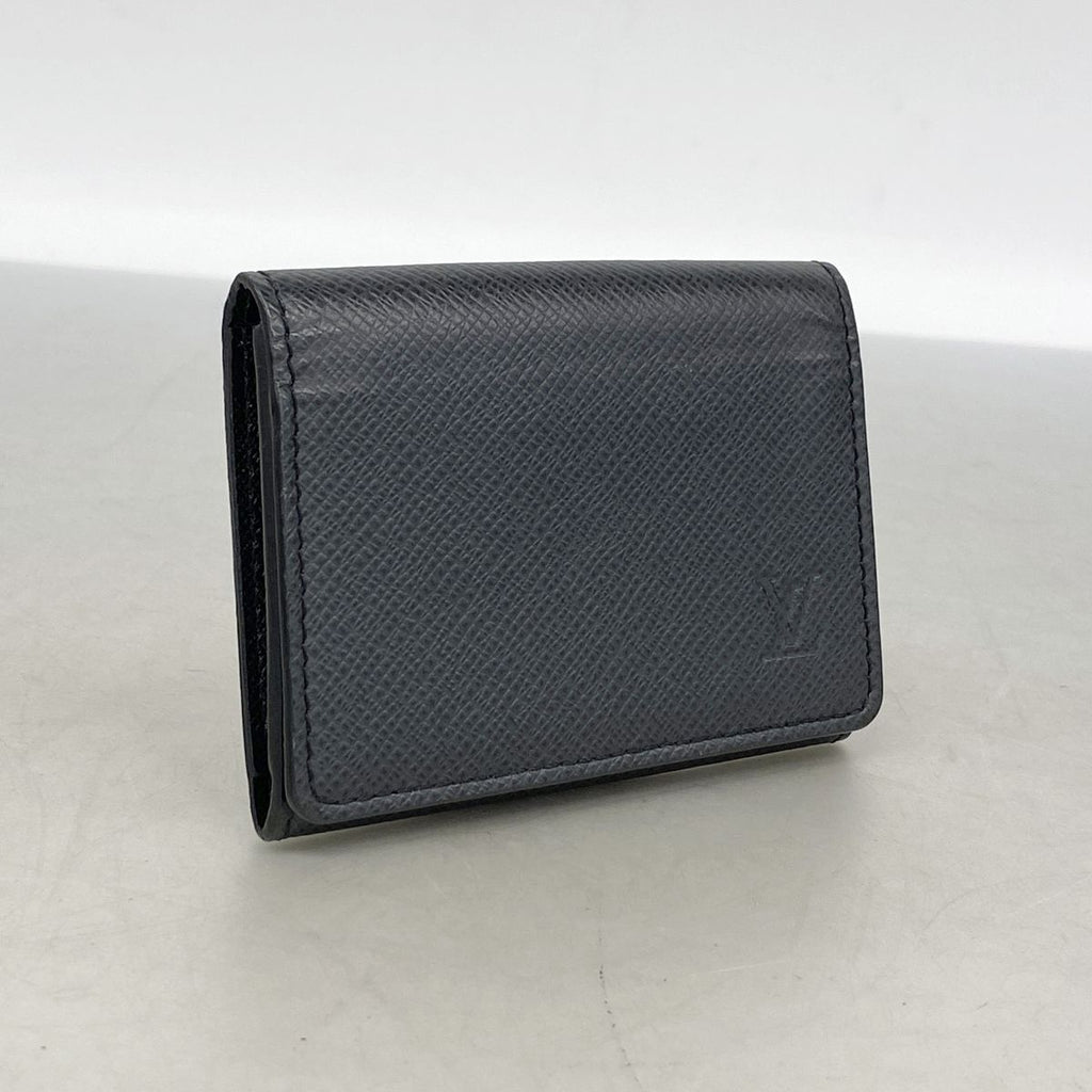 Louis Vuitton Business Card Case Taiga Envelope Holder Ardoise — view 2