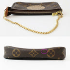 Louis Vuitton Mini Pochette Accessoires T&B Monogram Brown GD Leather Handbag — view 3
