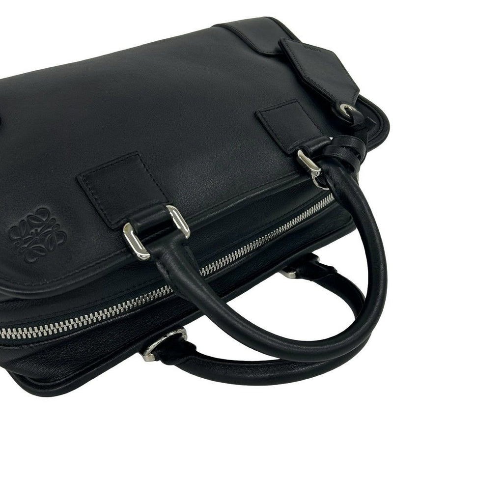 Loewe Amazona 28 Anagram Leather 2-Way Shoulder Bag Mini Black — view 4