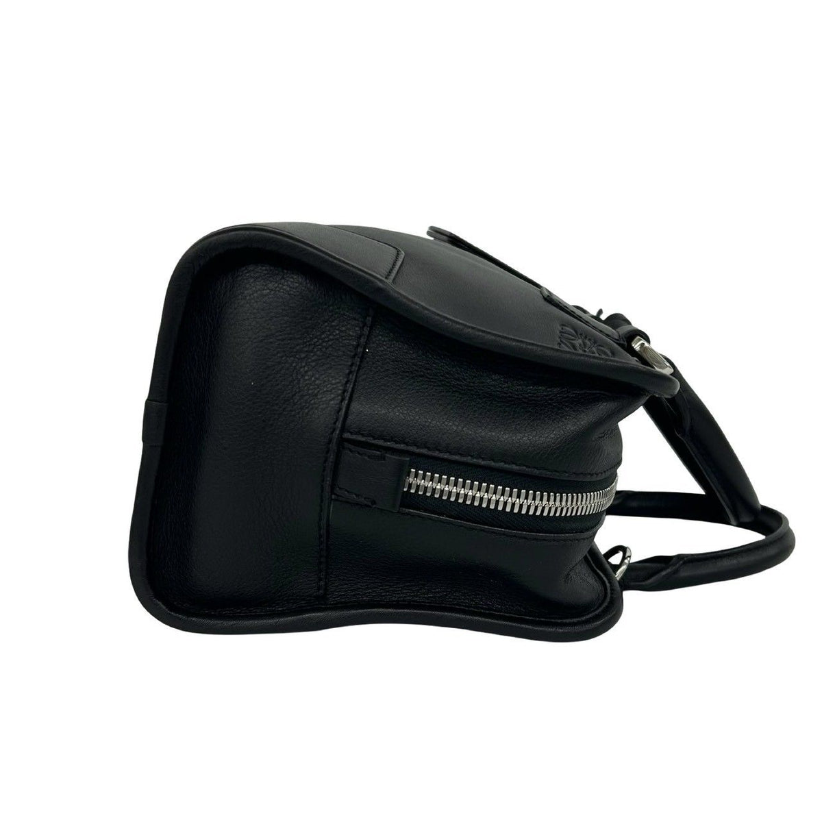 Loewe Amazona 28 Anagram Leather 2-Way Shoulder Bag Mini Black — view 6