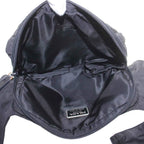 Prada Taste Nylon Shoulder Bag Black — view 5