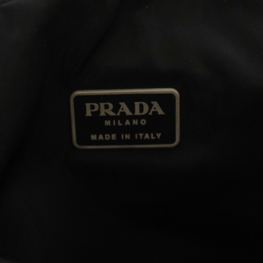 Prada Taste Nylon Shoulder Bag Black — view 6
