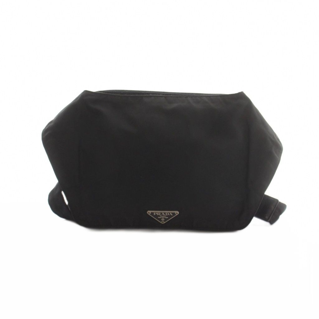 Prada Taste Nylon Shoulder Bag Black — view 2