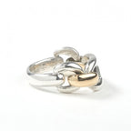 Hermes Chaine D'ancre Ring Yellow Gold Silver — view 4