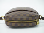 Louis Vuitton LV Ipanema PM Damier Ebene Shoulder Bag Pochette Brown — view 5