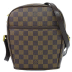 Louis Vuitton LV Ipanema PM Damier Ebene Shoulder Bag Pochette Brown