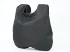 Fendi FF Logo Shoulder Bag Tote Nylon Black — view 2