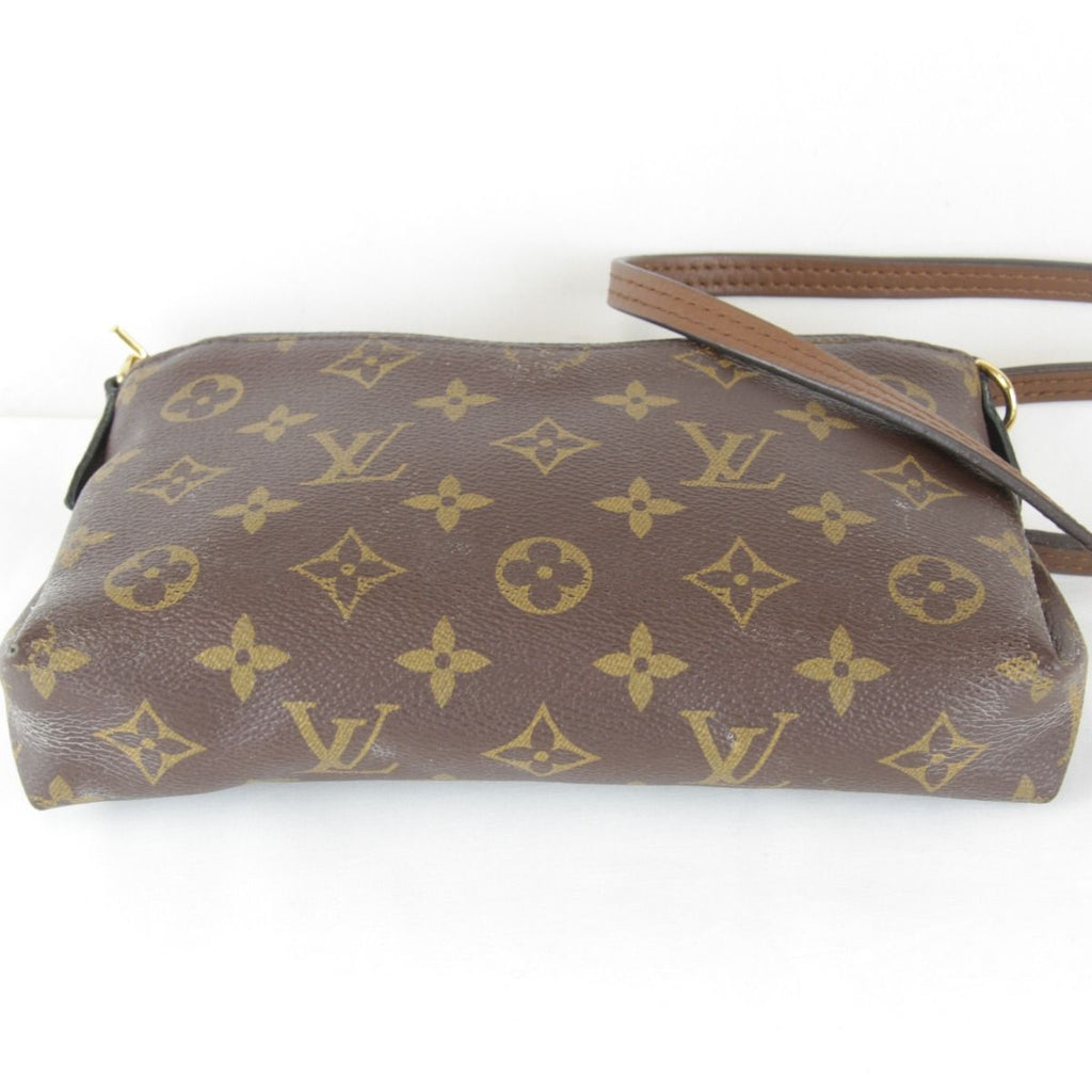 Louis Vuitton Usedlouis Monogram Pallas Clutch Shoulder Bag Canvas Leather — view 7
