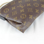Louis Vuitton Usedlouis Monogram Pallas Clutch Shoulder Bag Canvas Leather — view 6
