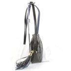 Gucci Soho Small Disco Shoulder Bag Patent Gray — view 2