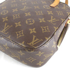 Louis Vuitton Shoulder Bag Monogram Canvas Brown — view 4