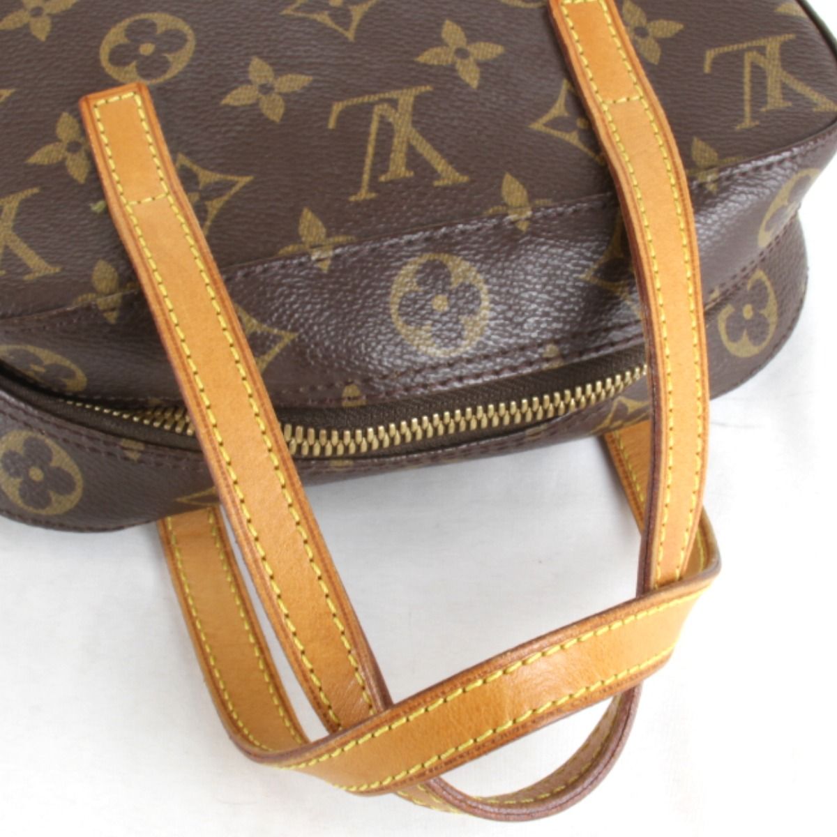 Louis Vuitton Shoulder Bag Monogram Canvas Brown — view 5