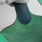 Hermes Picotin Lock PM Eclat Handbag Vert Valon Blue Dunor Silver Taurillon — view 7