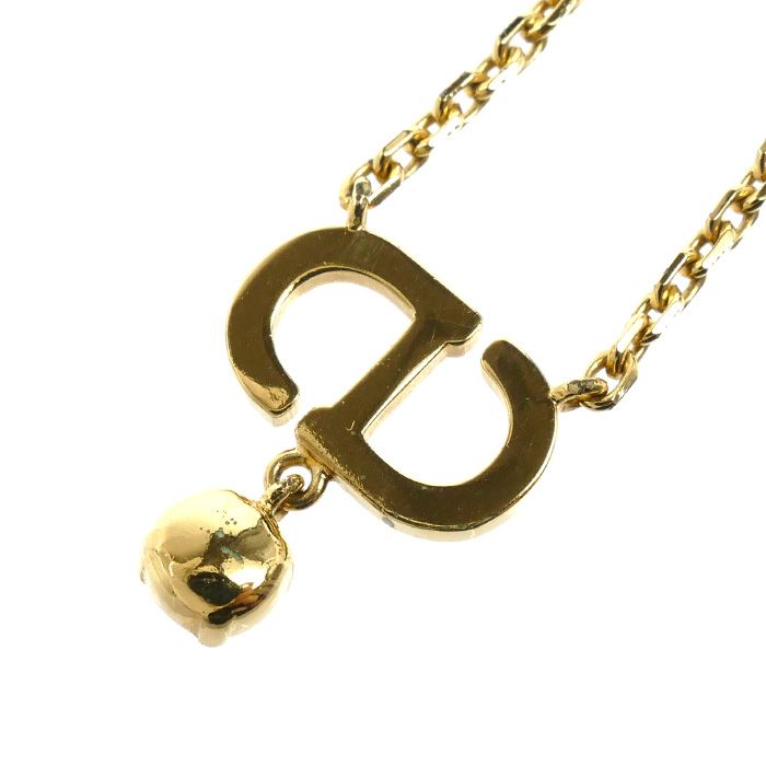Dior Metal Petit CD Necklace — view 2