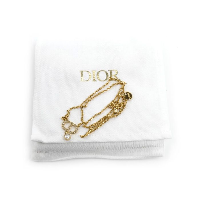Dior Metal Petit CD Necklace — view 6